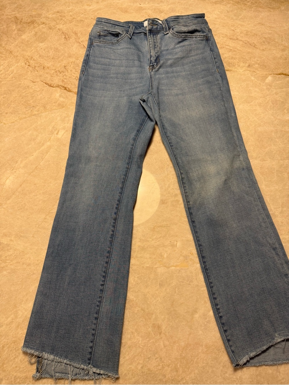 VERVET by Flying Monkey Striving High Rise Crop Flare Jeans – Size 28